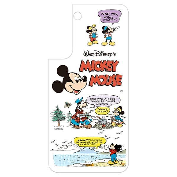 Mobilskal till Samsung Galaxy S22 Panel till Disney Mickey - Vit