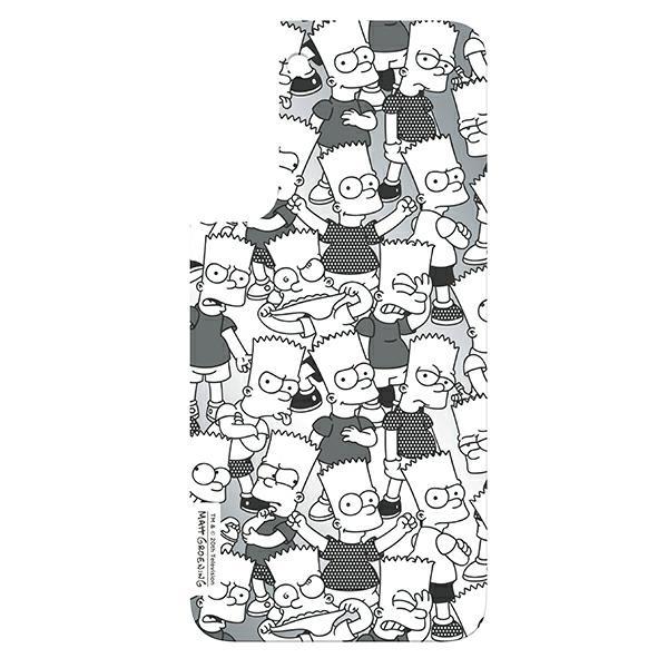 Mobilskal till Samsung Galaxy S22 Panel till Simpsons - Vit