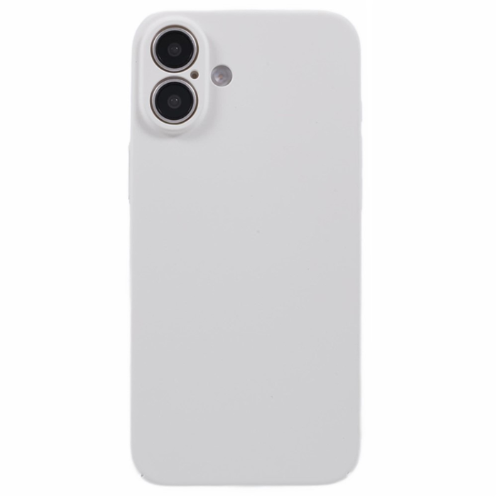 A-One Brand - iPhone 16 Plus Mobilskal Skin-Touch Rubberized PC - Vit