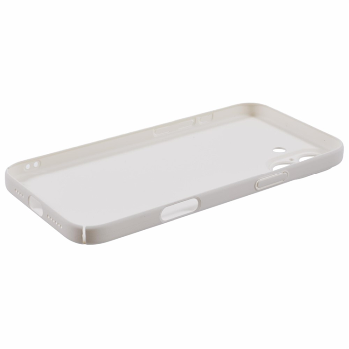 A-One Brand - iPhone 16 Plus Mobilskal Skin-Touch Rubberized PC - Vit
