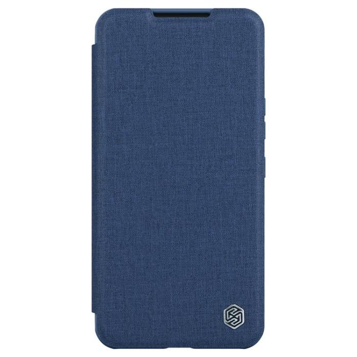UTGATT1 - Nillkin Galaxy S22 Plus Plånboksfodral Kameraskydd Holster Flip - Blå