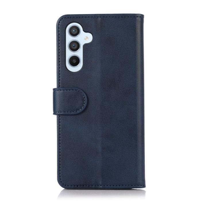 OEM - Samsung Galaxy A37 Plånboksfodral Konstläder Med Ställning - Blå
