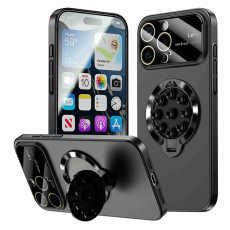 OEM - iPhone 14 Pro Mobilskal Magsafe Sugkopphållare Kickstand - Svart