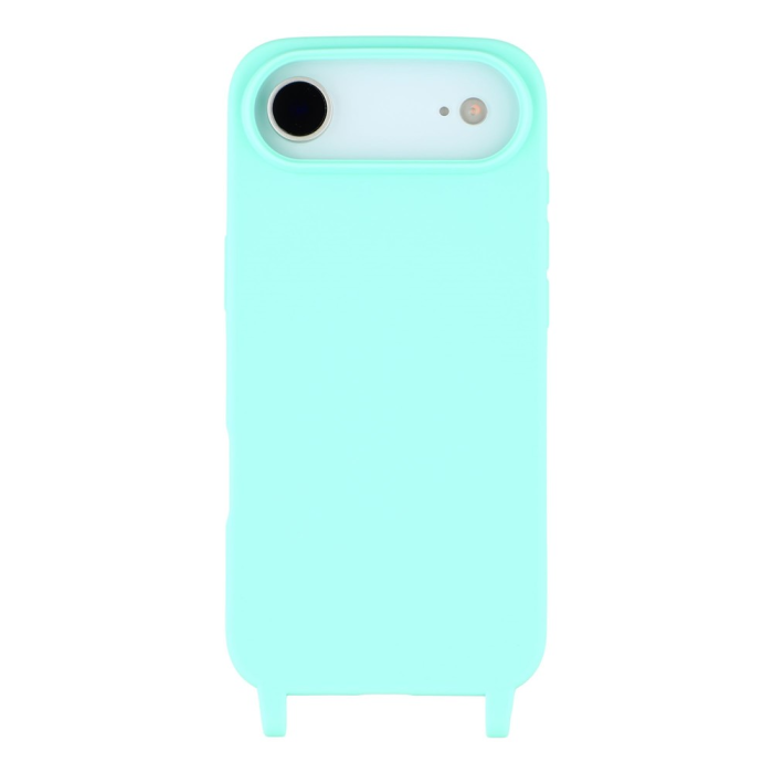 A-One Brand - iPhone 17 Air Mobilskal TPU med Hål för Rem - Mintgrön