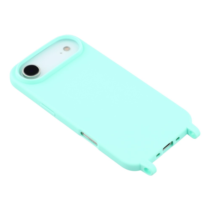 A-One Brand - iPhone 17 Air Mobilskal TPU med Hål för Rem - Mintgrön