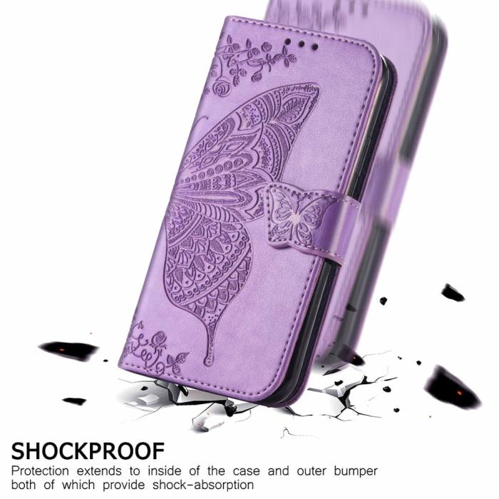OEM - Butterfly Plånboksfodral till Sony Xperia 10 III - Lila