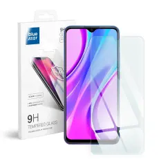 Blue Star - Blue Star H&auml;rdat Glas Sk&auml;rmskydd till Xiaomi Redmi 9