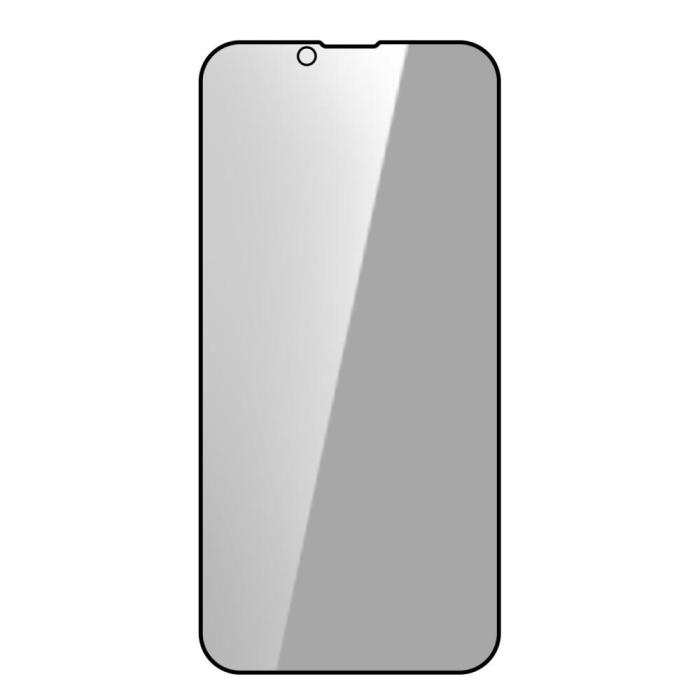 A-One Brand - [1-PACK] Privacy Härdat Glas Skärmskydd iPhone 13 Pro Max - Svart