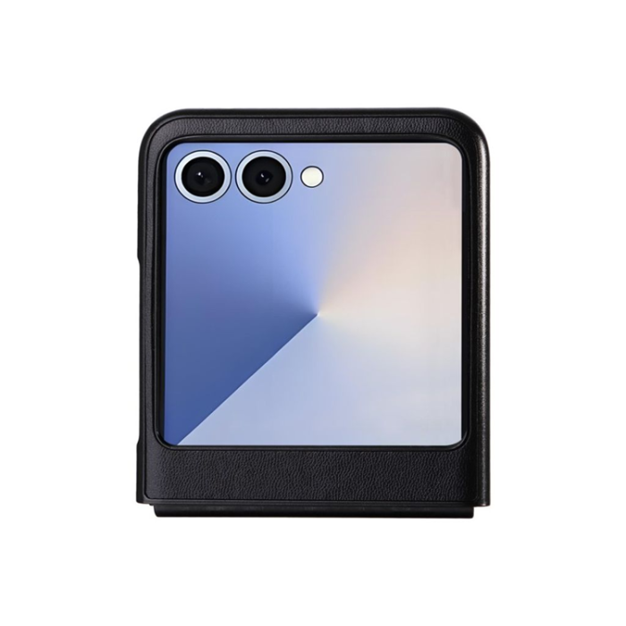 Samsung - Galaxy Z Flip 7 Mobilskal Läder - Svart