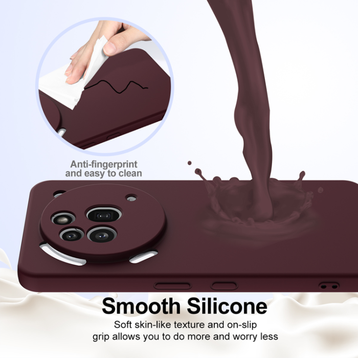 A-One Brand - Nothing Phone (3a) Pro Mobilskal MagSafe Liquid Silikon