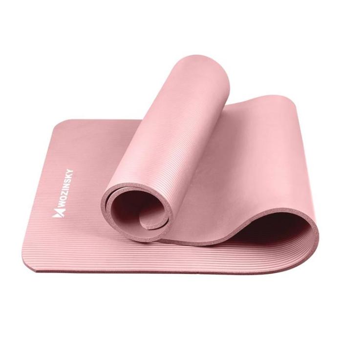 UTGATT5 - Wozinsky Gymnastik Halkfri Matta 181x63x1 cm - Ljusrosa