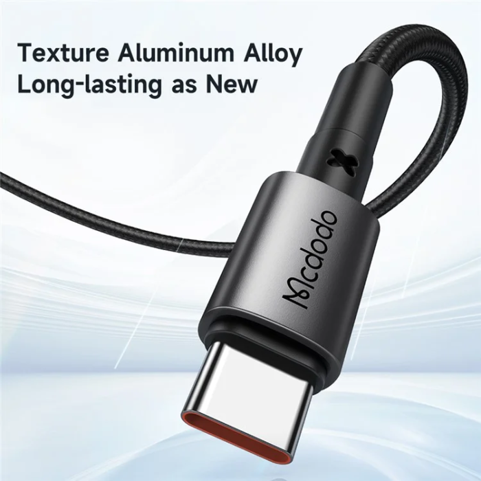 MCDODO - MCDODO USB-A - USB-C 100W Kabel 1.8M 6A CA-3591 MDD - Svart