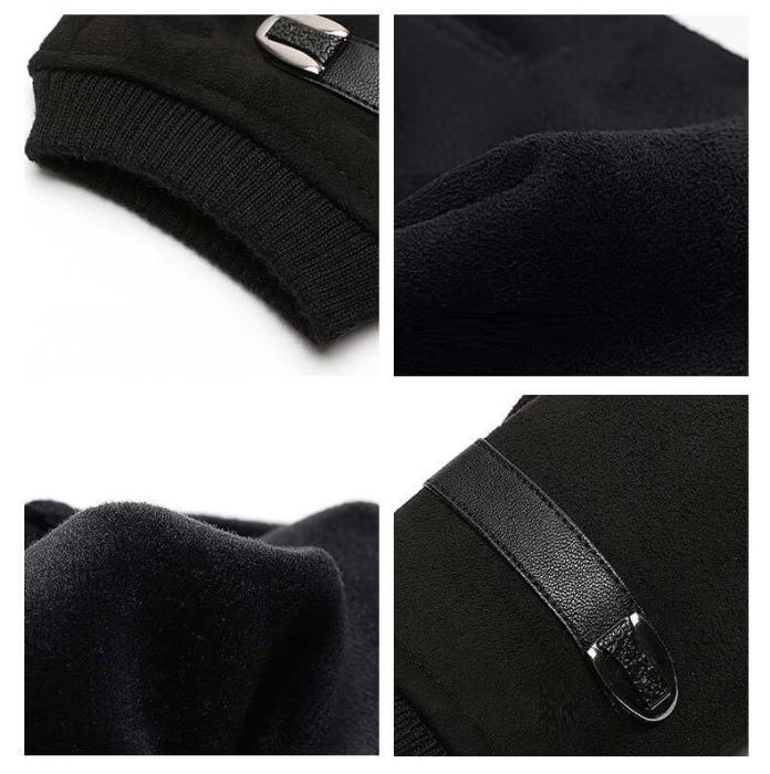 OEM - Antislip Suede Touchvantar / Handskar - Medium - Brun