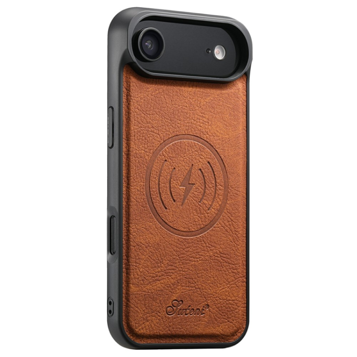 SUTENI - SUTENI iPhone 17 Air Mobilskal MagSafe Kickstand H16 - Khaki
