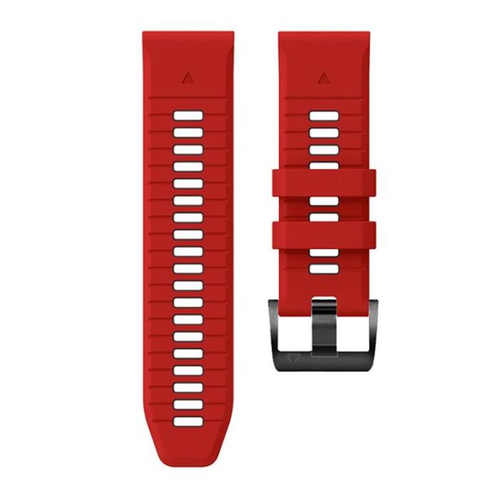 Tech-Protect - Tech-Protect Garmin Fenix 5/6/7 Armabnd - Röd