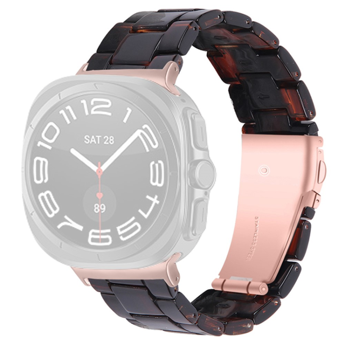 A-One Brand - Galaxy Watch 8/8 Classic (40/44/46mm) Armband Acrylic Vattentät Resin