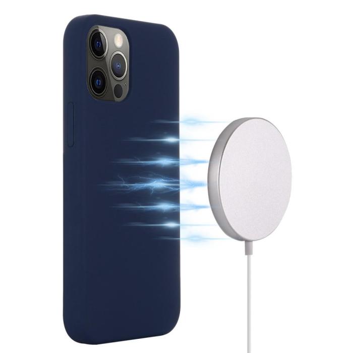 OEM - MagSafe Liquid Silicone Skal iPhone 13 Pro - Blå