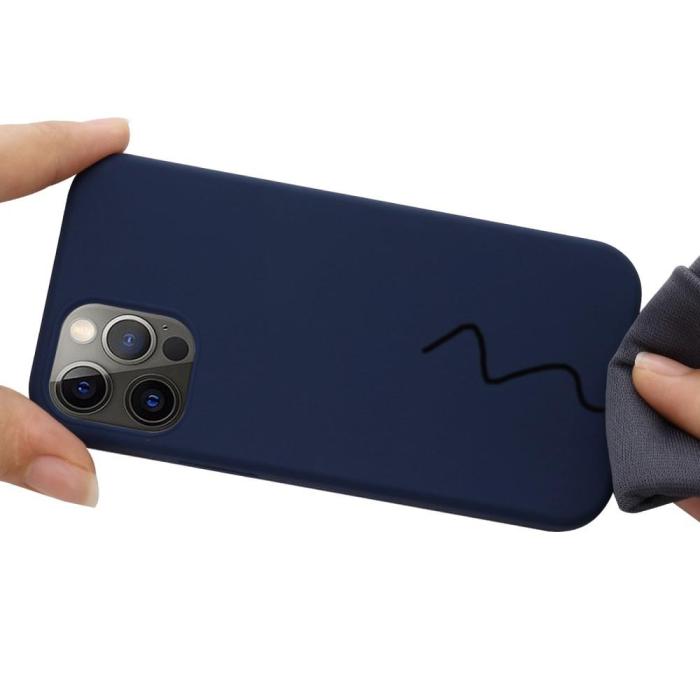 OEM - MagSafe Liquid Silicone Skal iPhone 13 Pro - Blå