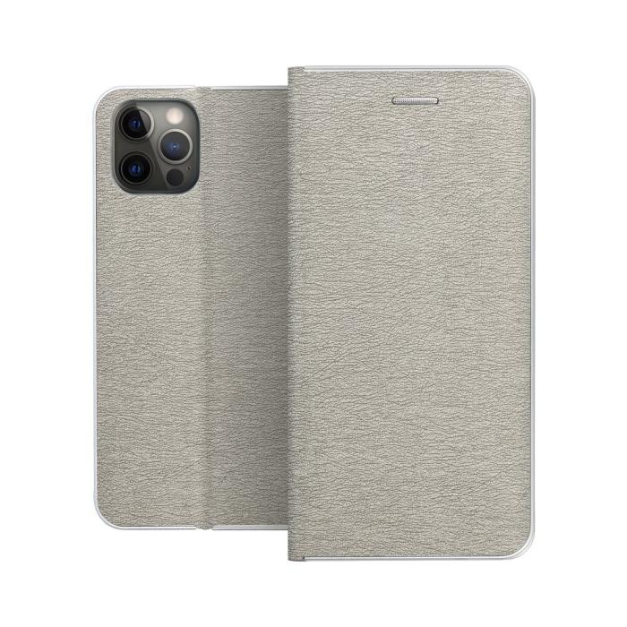 OEM - iPhone 15 Plus Mobilfodral Kabura Luna - Silver