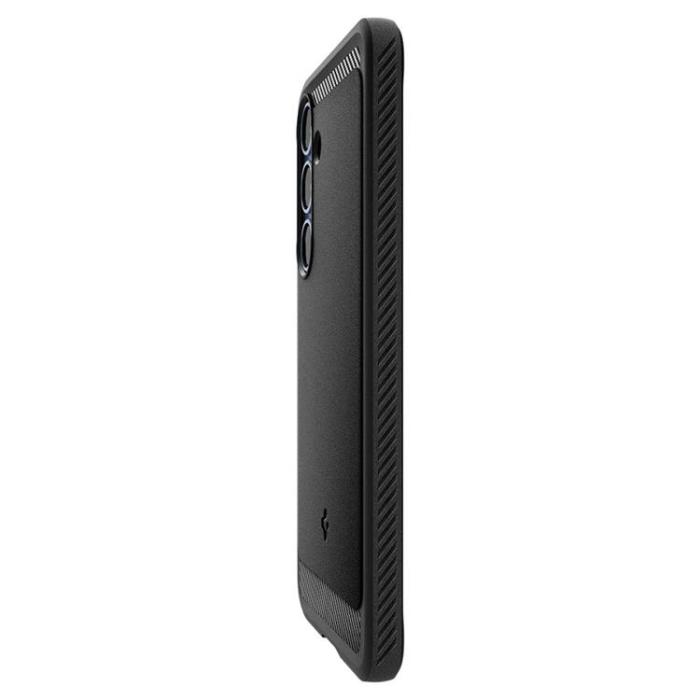Spigen - Spigen Galaxy S25 Mobilskal Magsafe Rugged Armor - Matte Svart