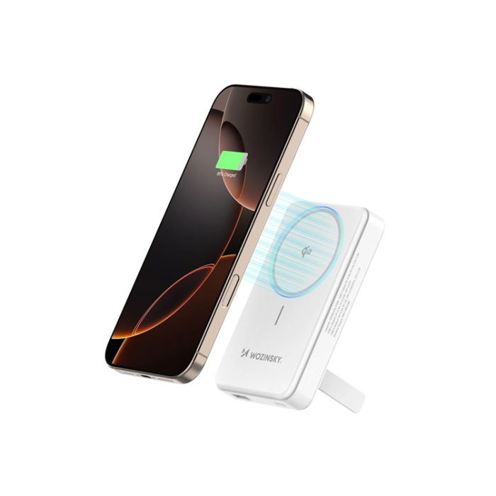 Wozinsky - Wozinsky Qi2 Powerbank 10000 mAh 22.5W 1xUSB-C 1xUSB-A - Vit