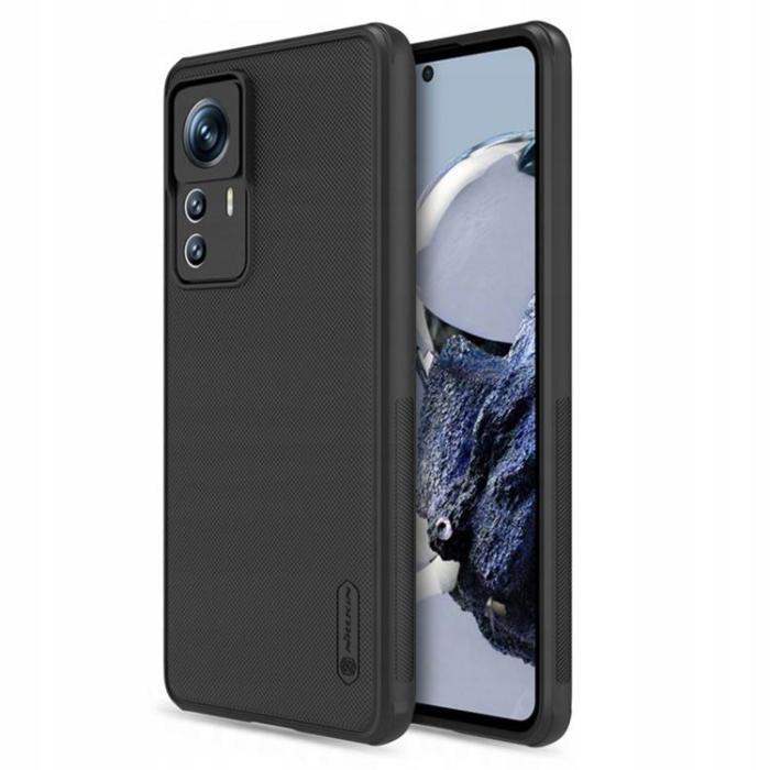 Nillkin - Nillkin Xiaomi 12T Pro Skal Frosted Shield - Svart