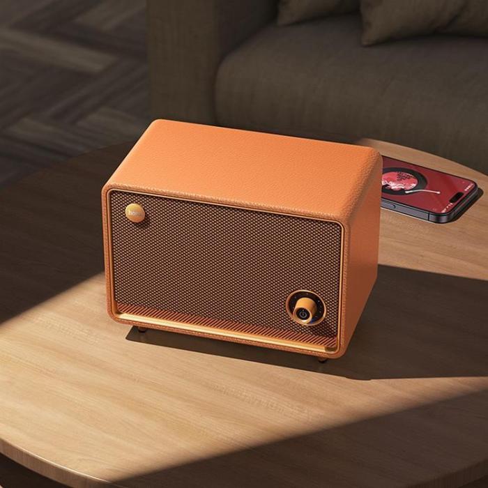 Hoco - Hoco Högtalare Bluetooth Retrostil BS65 - Orange