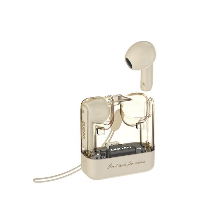 Dudao U18Pro In-Ear Bluetooth 5.3 TWS Trådlösa Hörlurar - Beige (Beige) | 505771 | AlltMobil