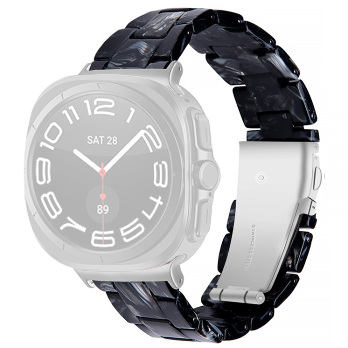 A-One Brand - Galaxy Watch 8/8 Classic (40/44/46mm) Armband Acrylic Vattentät Resin