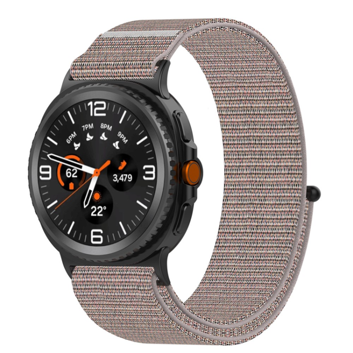 A-One Brand - Galaxy Watch 8 (44mm/40mm)/8 Classic (46mm) Armband Vävt - Rosa