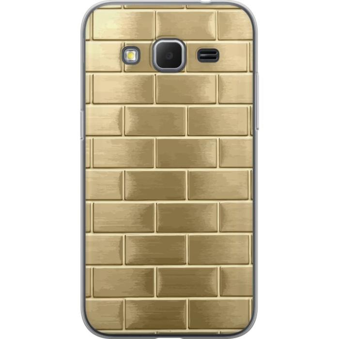 iSecrets - Mobilskal till Samsung Galaxy Core Prime med Gyllene Murstenar