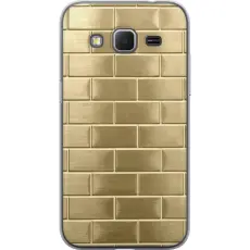 Gustaf - Mobilskal till Samsung Galaxy Core Prime med Gyllene Murstenar