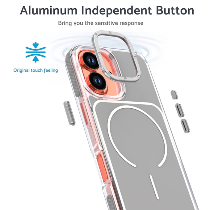 A-One Brand - iPhone 17 Mobilskal MagSafe Dual Färg Shockproof