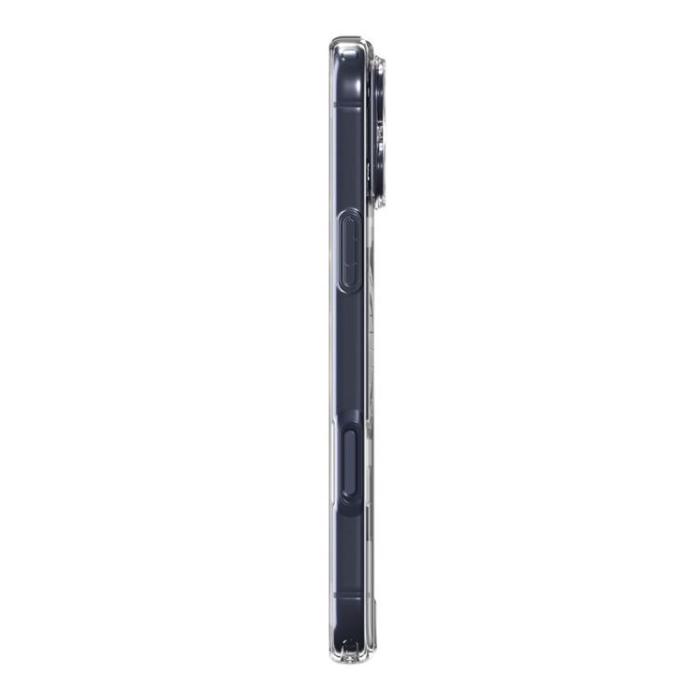 Spigen - Spigen iPhone 17 Pro Max Mobilskal Ultra Hybrid Magsafe - Clear/Deep Blue