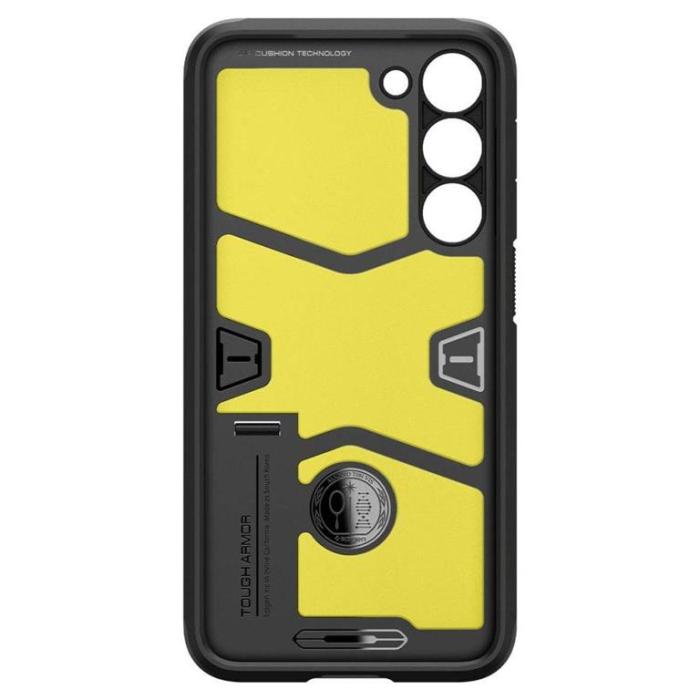 Spigen - Spigen Galaxy S23 Skal Tough Armor - Svart
