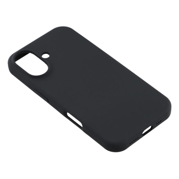 A-One Brand - iPhone 17 Mobilskal Solid Silikon Shockproof - Svart