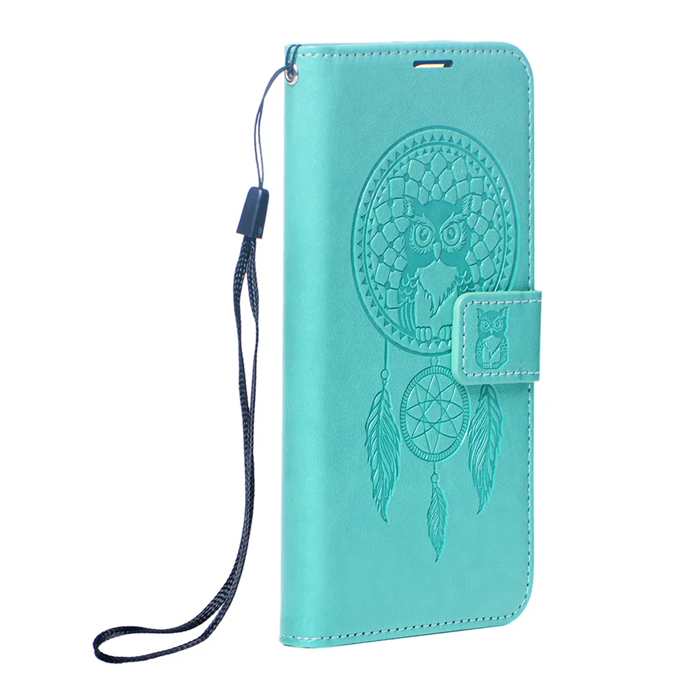 Galaxy S25 Edge Plånboksfodral Mezzo - Dreamcatcher Grön | 2353 | AlltMobil