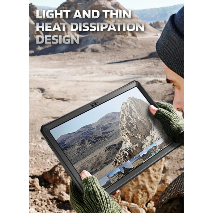 SupCase - SupCase Skal för Samsung Galaxy Tab A11 Plus Unicorn Beetle Pro - Svart