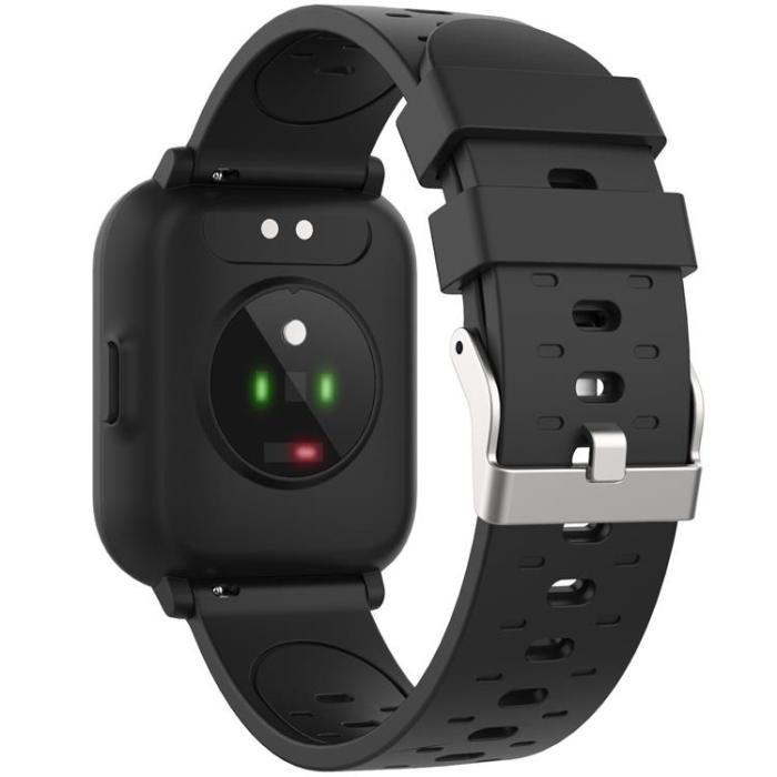 Denver - DENVER Smart Watch med Temp, Syre och Hjärtfrekvens - Svart