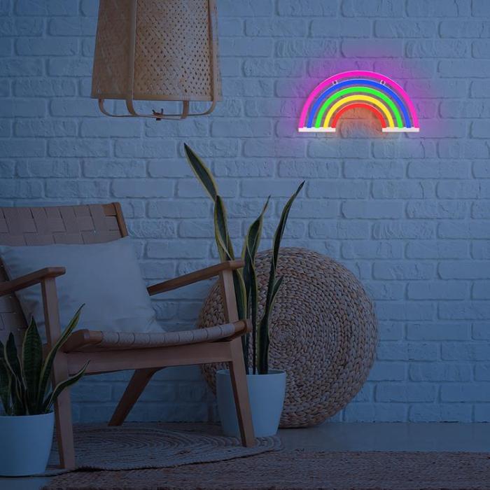 Forever Light - Forever Light LED Neon Light RAINBOW 5 Färger FLNE14X