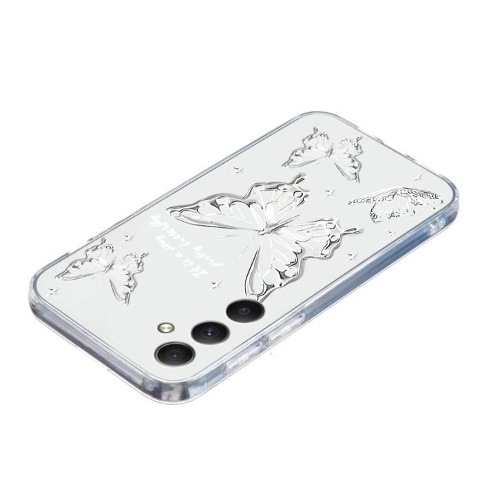 OEM - Mobilskal till Samsung Galaxy S26+ Mjuk TPU Mönstertryck - Fjäril
