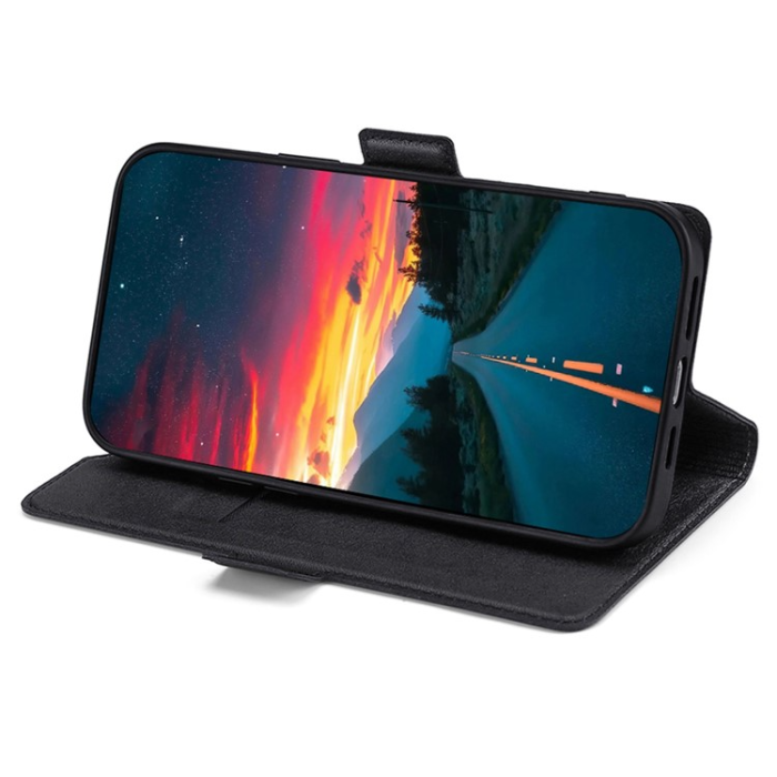 OEM - Xiaomi 13 Lite Plånboksfodral Dual Magnetic Clasp - Svart
