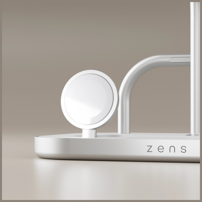 ZENS - Zens 4-i-1 Qi2 Magnetisk Trådlös Laddare 60W iPhone Apple Watch Airpods