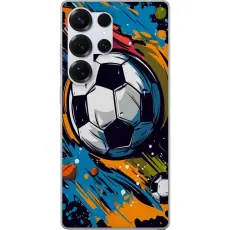 Gustaf - Mobilskal till Samsung Galaxy S25 Ultra med Fotbollar
