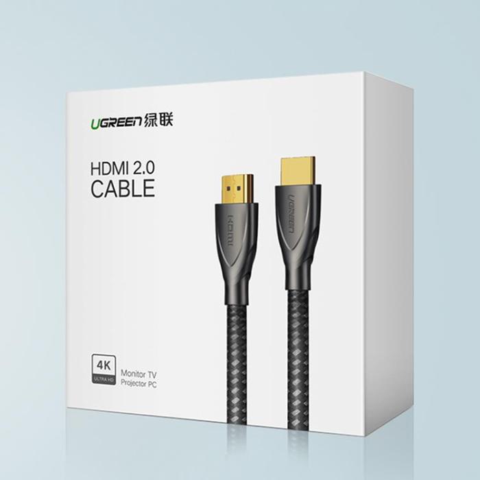Ugreen - Ugreen HDMI 2.0 4K Kabel 1m - Grå