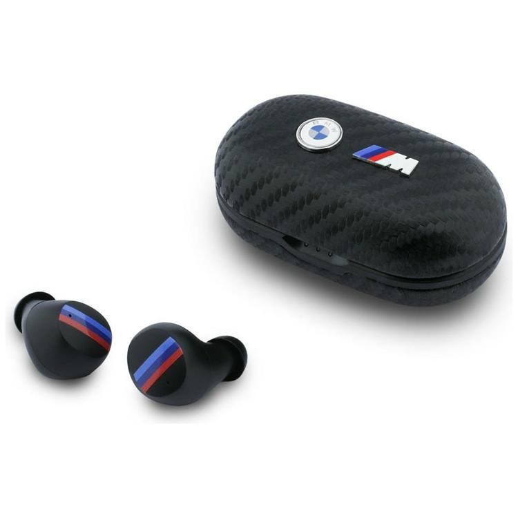 BMW TWS In-Ear Hörlurar Bluetooth ENC Carbon Metal Logo - Svart | 505771 | AlltMobil
