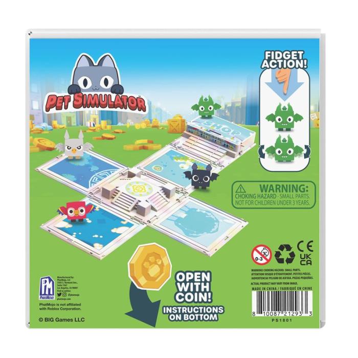 ROBLOX - ROBLOX Pet Simulator Lucky Box Playset 4pk S2