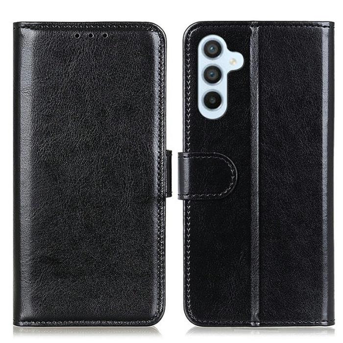 OEM - Mobilfodral för Samsung Galaxy S26 Plus Konstläder Ställ - Svart