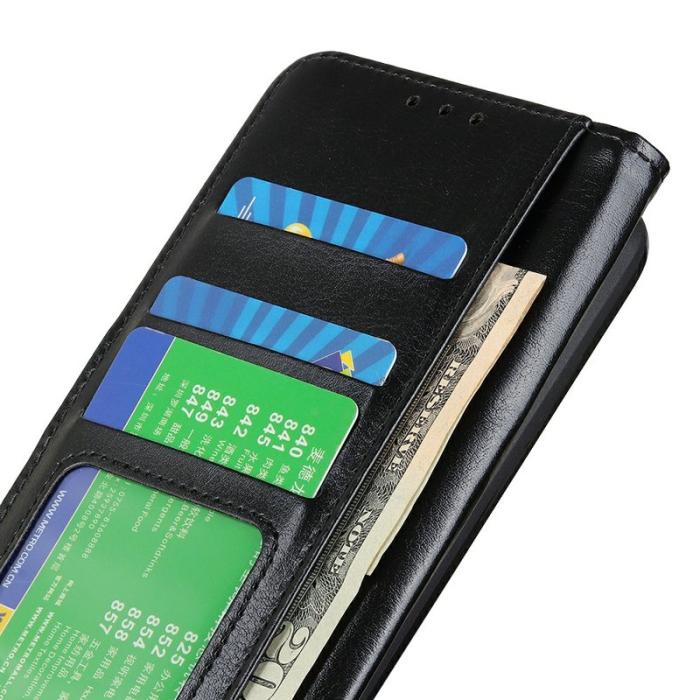 OEM - Mobilfodral för Samsung Galaxy S26 Plus Konstläder Ställ - Svart