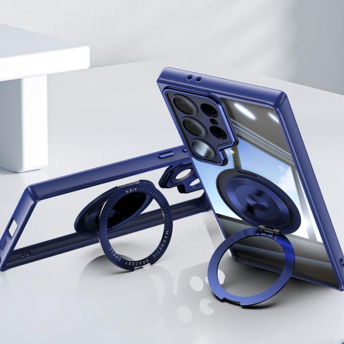 OEM - Mobilskal för Samsung Galaxy S26 Ultra Magnetiskt PC + TPU - Blå